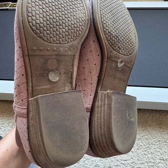 Lucky Brand Women's Dusty pink ankle boots - Picture 7 of 9